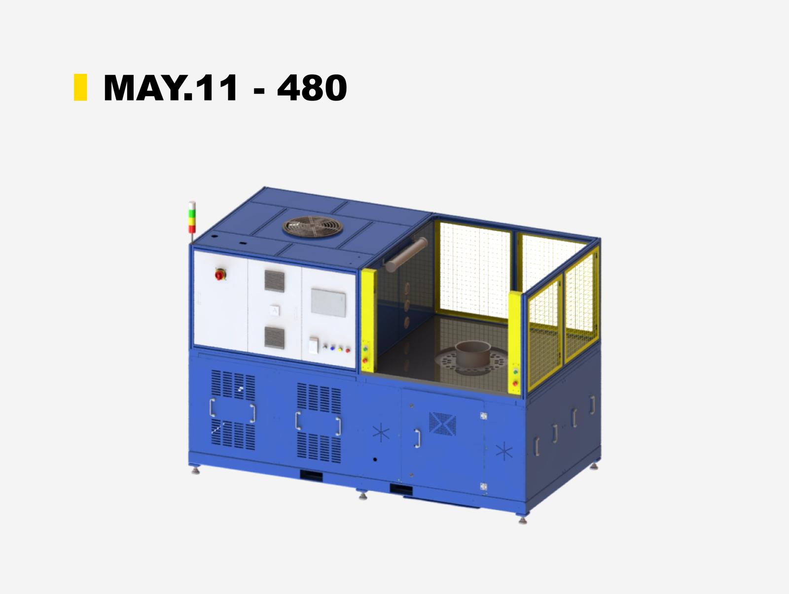 480 Heavy Duty Tube End Forming Machine for Industrial Tube Manufacturing